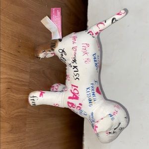 White Victoria secret dog